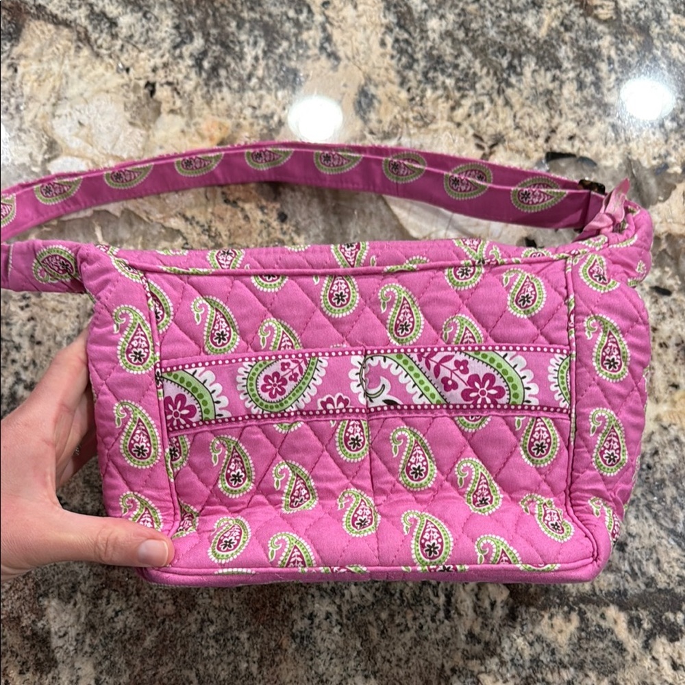 Vera Bradley Pink Crossbody Bag in Bermuda Pink - Picture 2 of 4